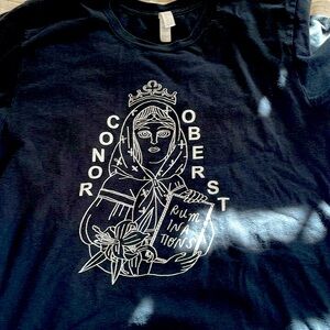 Conor oberst bright eyes ruminations t-shirt large